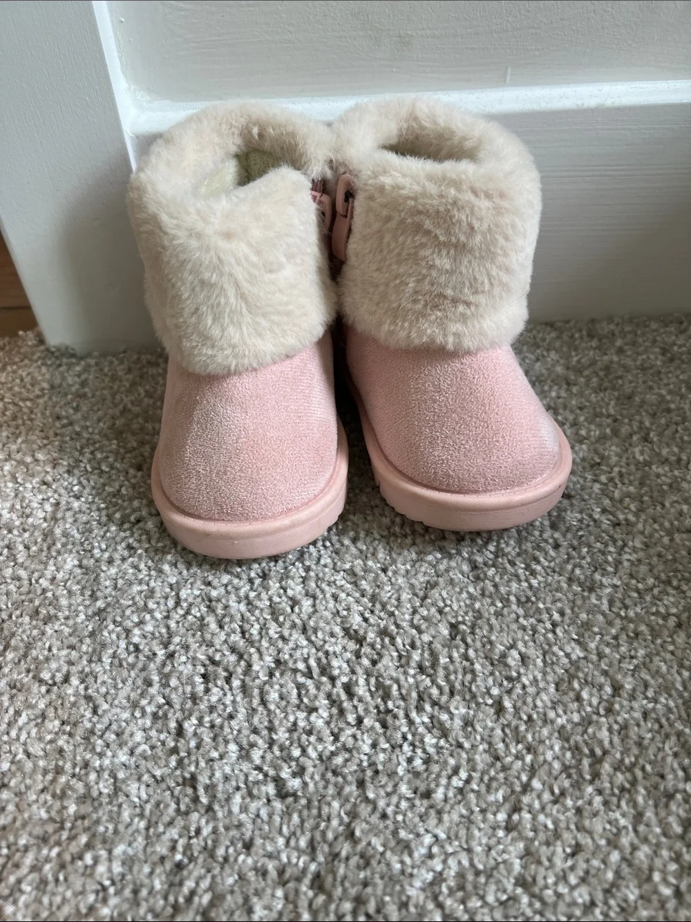 Baby Girl Fur Boots